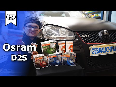 Osram D2S Xenon Bulb Test Comparison | Xenon light comparison | VitjaWolf | Tutorial | HD