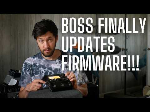 I NEVER Thought I'd Say This - BOSS GT1000 NEW FIRMWARE and NEW AMPS