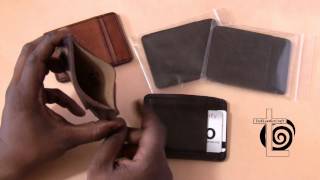 preview picture of video 'Slim Wallet Travel Wallet EDC Italian Leather'
