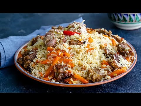 PILAF RECIPE  🤤 MY PERFECT PILAF SECRETS - pilaf,plov, osh, palov (recipe👇) #pilaf, #plov  #osh