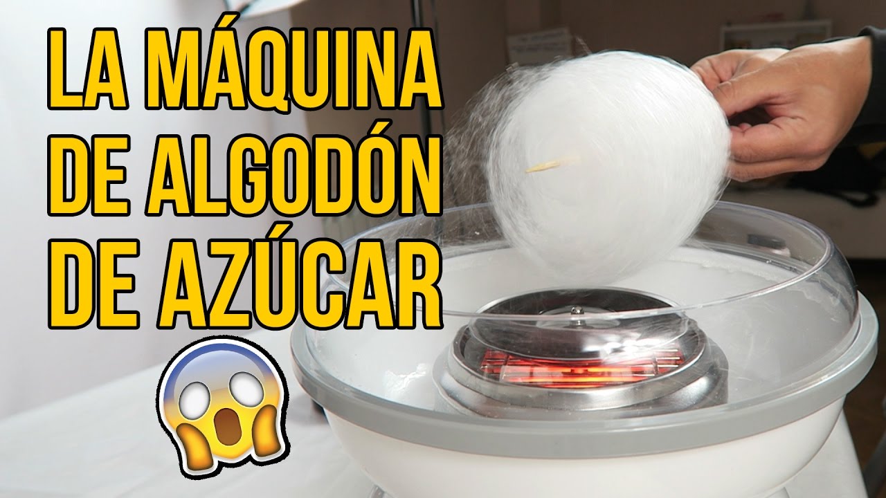 LA INCREÍBLE MÁQUINA DE ALGODÓN DE AZÚCAR