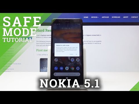 How to Boot Safe Mode in NOKIA 5.1 - Open / Quit Safe Mode