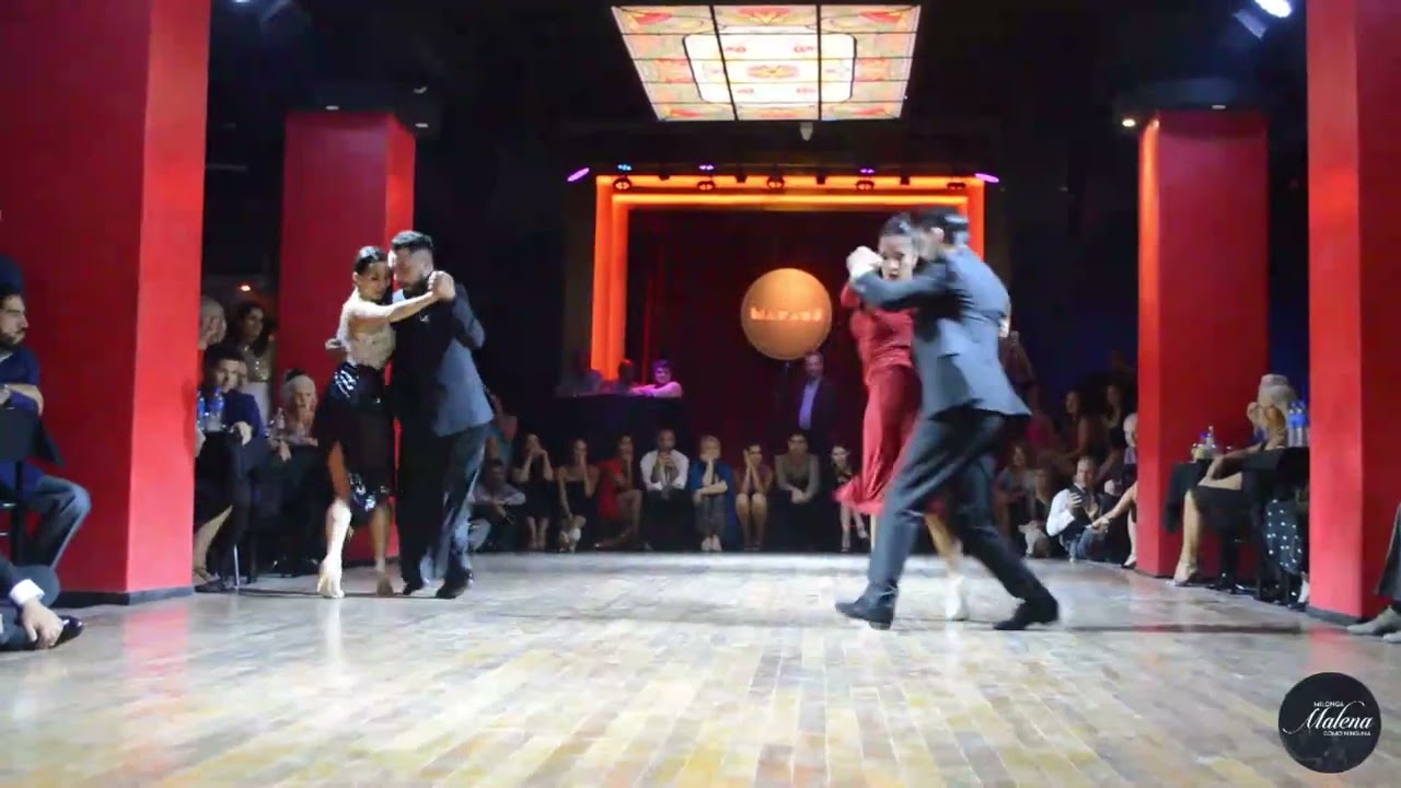 Clarisa Aragón & Jonathan Saavedra, Magdalena Valdez & Dante Sánchez en Milonga Malena!!