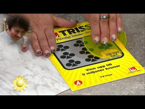 Dagens trissvinnare: "Det kanske blir en sodastream" - Nyhetsmorgon (TV4)