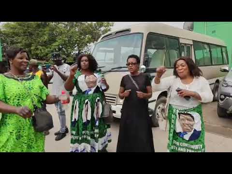 PF women choir at Michael Sata memorial