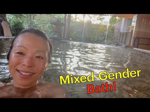 ❤️Historical Inn with the Largest Mixed Gender Open Air Bath in Tamatsukuri Hot Spring!