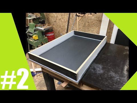 Epoxidharztisch erfolgreich bauen -#2 Der 100% dichte Rahmen