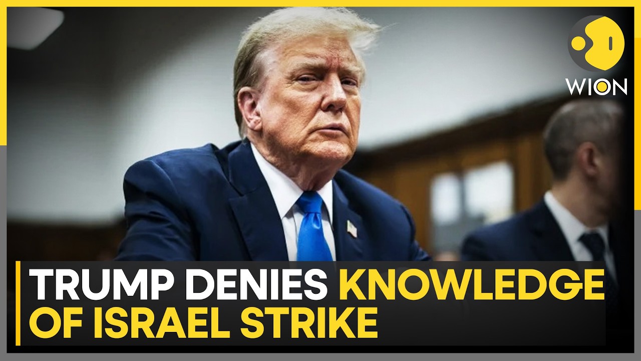 Israel Strike Row: Trump Denies Knowledge, Aide Points to Detailed Planning | WION