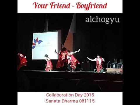 151108 YOUR FRIEND cover BOYFRIEND - BOYFRIEND at Collaboration Day Sanata Dharma