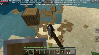 I Survived 100 Days  In Minecraft: Bedrock pocket edition mobile Hardcore(Hindi)! Part 3