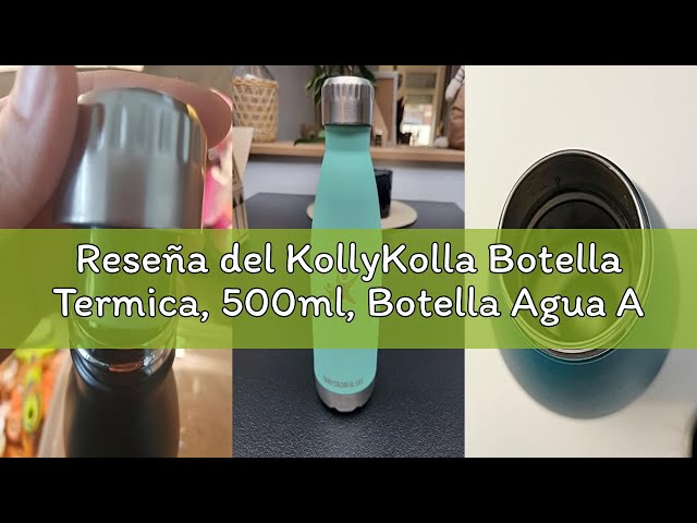 Vídeo relacionado con KollyKolla Botella Termica Niños, Botella Agua 500ml, Impresión 3D Termo, Botella Acero Inoxidable Sin BPA, Botella Térmica, Botella de Agua para Viaje, Escuela, Deportiva, Oficina, Hogar