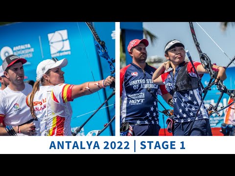 Spain v USA – recurve mixed team bronze | Antalya 2022 World Cup S1