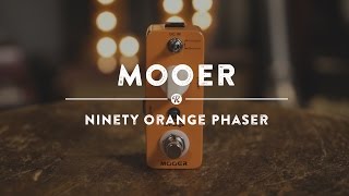 Video thumbnail for Mooer Ninety Orange Phaser | Reverb Demo Video by Reverb