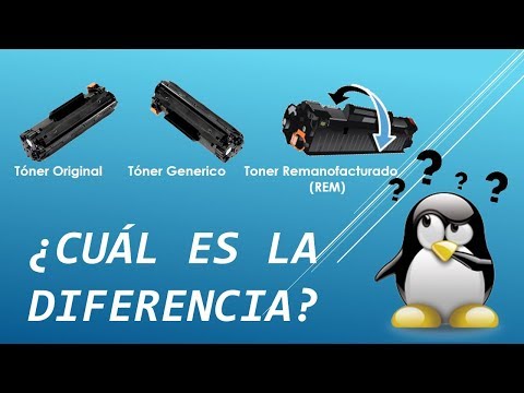 Video: Tóner original vs compatible