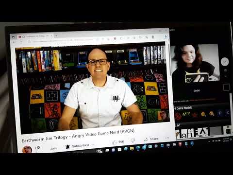 Reaction to Earthworm Jim Trilogy - Angry Video Game Nerd (AVGN) By Cinemassacre