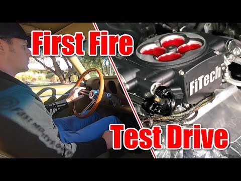 Fuel Injection Conversion, Part 7: FiTech settings, First Fire, and Test Drive!