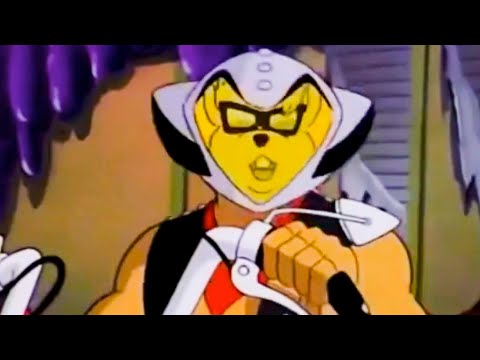 BIKER MICE FROM MARS Clip - "Purple Goo" (1993)