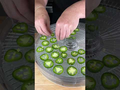 Don't throw out extra jalapenos! #jalapeno #zerowaste #garnish