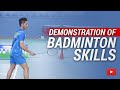 Badminton Demonstration Of Skills Drive Clear Drop Lift Net Smash Etc Abhishek Ahlawat