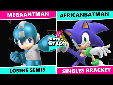 Extra Credit #72: Losers Semis - MegaAntMan (Mega Man) vs Africanbatman (Sonic) SSBU Singles