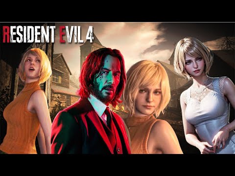 John Wick Steals Ashley From Leon ｜ Resident Evil 4