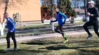 Як тренуються легкоатлети ДЮСШ №1 на карантині. ВІДЕО