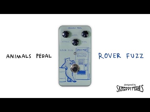 Animals Pedal Rover Fuzz Effects Pedal | Musician's Friend
