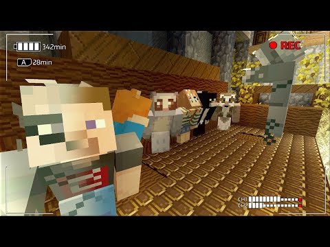 PHO3N1X - CAN THE PHAMILY ESCAPE THE GHOST'S !! : Minecraft xbox Soul Snatchers W/Subs