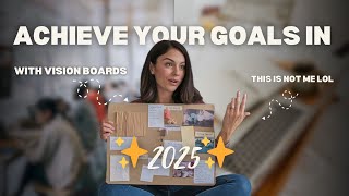 ✨Manifest Your Dreams✨ in 2025 with a Vision Board