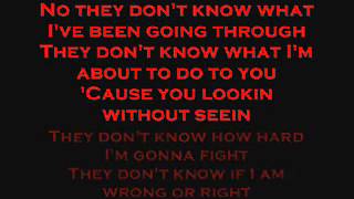 DMX - Lookin Without Seein (Lyrics)