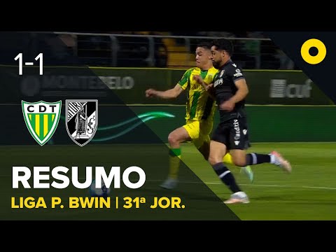 Resumo: Tondela 1-1 Vitória SC - Liga Portugal bwin | SPORT TV