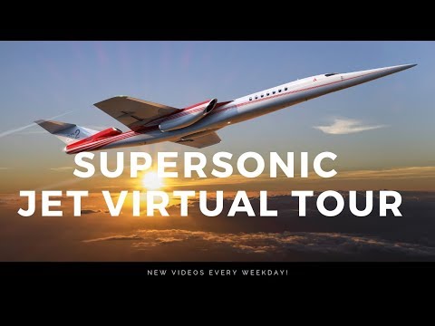 Aerion AS2: Supersonic Jet Virtual Tour