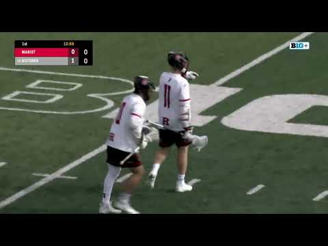 Sweep, Bounce Shot - Brian Cameron (Rutgers Men's Lacrosse 2023)