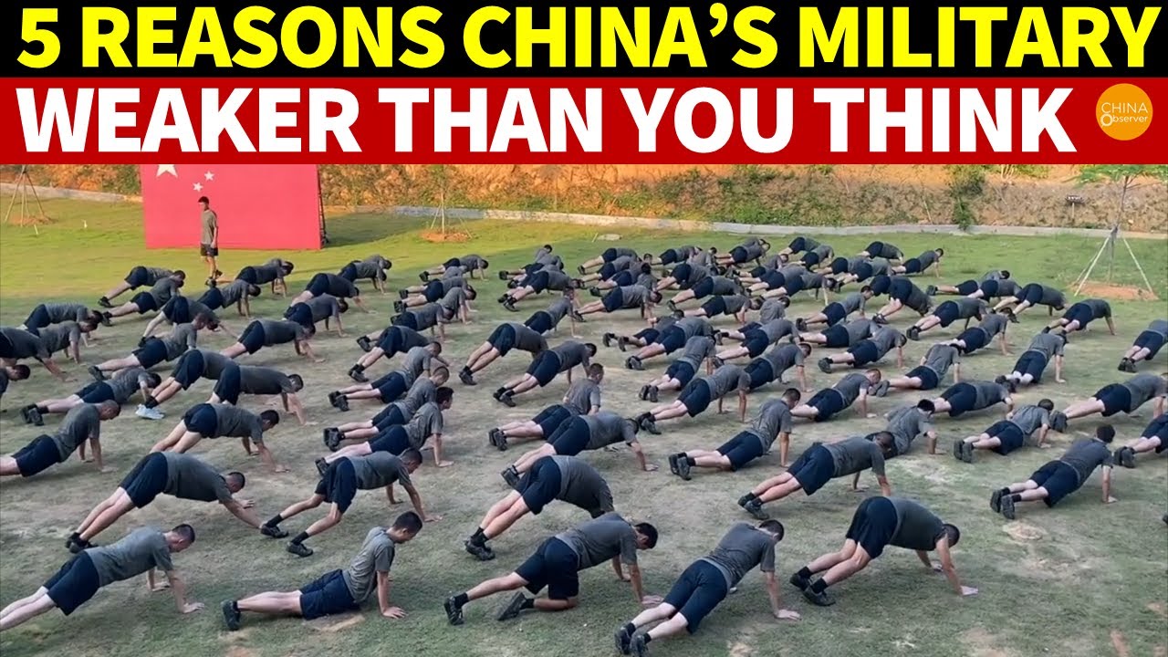 5 Reasons Why China S Military Is Weaker Than You Think True Form 5 Reasons Why China S Military Is Weaker Than You Think True Form