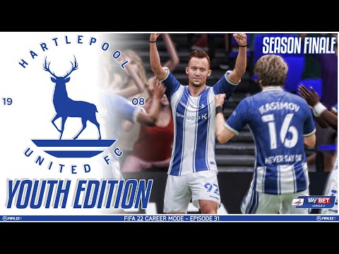 FIFA 22 YOUTH ACADEMY Career Mode EP31 - Youth Edition - Hartlepool United - SEASON FINALE
