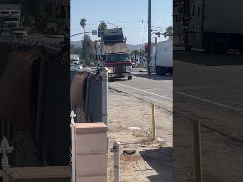 Caught a front loader @BurrtecWasteMaster