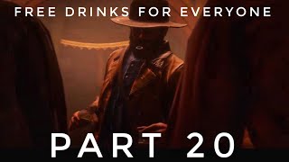 Red Dead Redemption 2 | Free Drinks For Everyone | Gameplay Walkthrough | Part 20