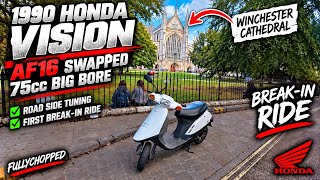 Miniaturka - 75cc 1990 Honda Vision Metin FIRST RIDE! 🔥 AF16 Big Bore Break-In & Tuning