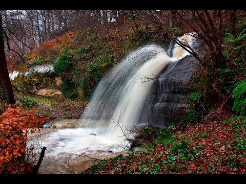 Kemback Waterfall in Spate