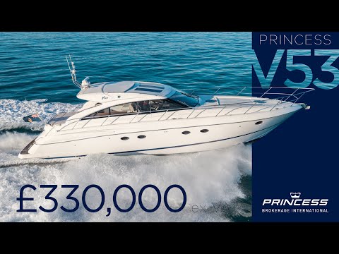 2006 (Commissioned 2007) Princess V53 'Sancerre' | FOR SALE NOW in Jersey, UK