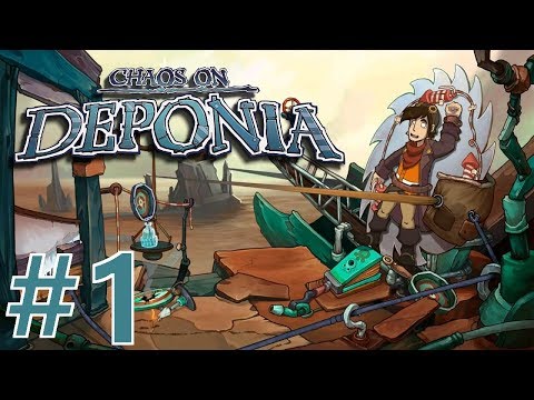 Chaos on Deponia Walkthrough part 1