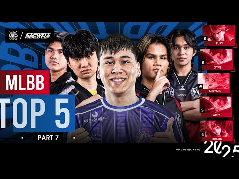 MLBB Top 5 Plays 🔥: PART 7!