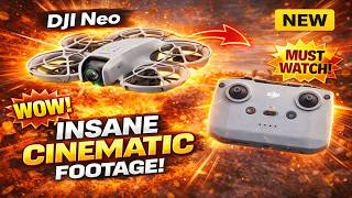 DJI Neo Cinematic Settings: Get INSANE Footage with Controller #DJINeo #DJIDrone #CinematicDrone