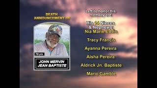 John Mervin Jean Baptiste long