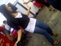haha emily arabic dancing at Bacher's Grad Party ...