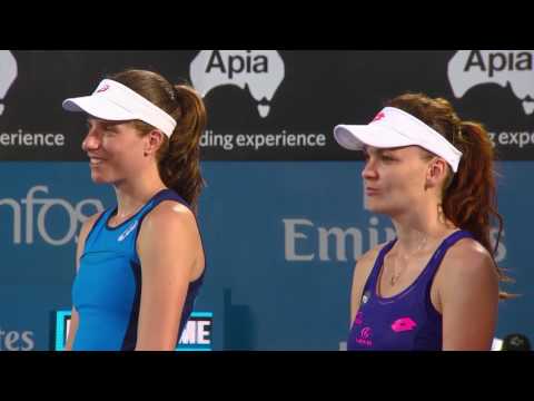 Women's Championship Presentation to Johanna Konta | Apia International Sydney 2017