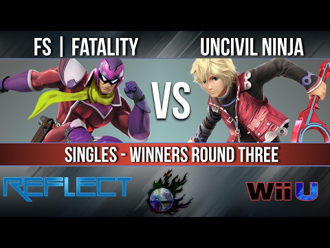 REFLECT 3 - FS | Fatality (Captain Falcon) vs. Uncivil Ninja (Shulk) - Wii U Singles Winner Round 3