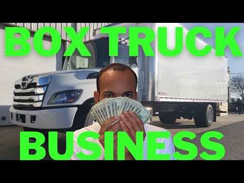 Part of a video titled How To Start A Box Truck Business Step By Step - YouTube