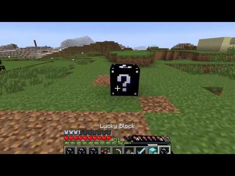 Minecraft — Psycho Steve Challenge Games  Lucky Block Mod  Modded Mini Game