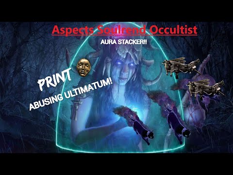 (3.23) Build showcase: Aura-Stacker  // Soulrend chaos DOT //